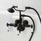 Kingston Brass CA21T5 3-3/8" Tub Wall Mount Clawfoot Tub Faucet with Hand Shower, Oil Rubbed Bronze CA21T5 - alternate 5